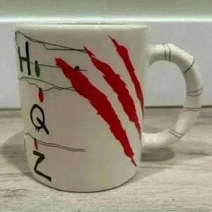 Stranger Things Netflix Alphabet Christmas Lights 17oz Ceramic Coffee Mug Cup